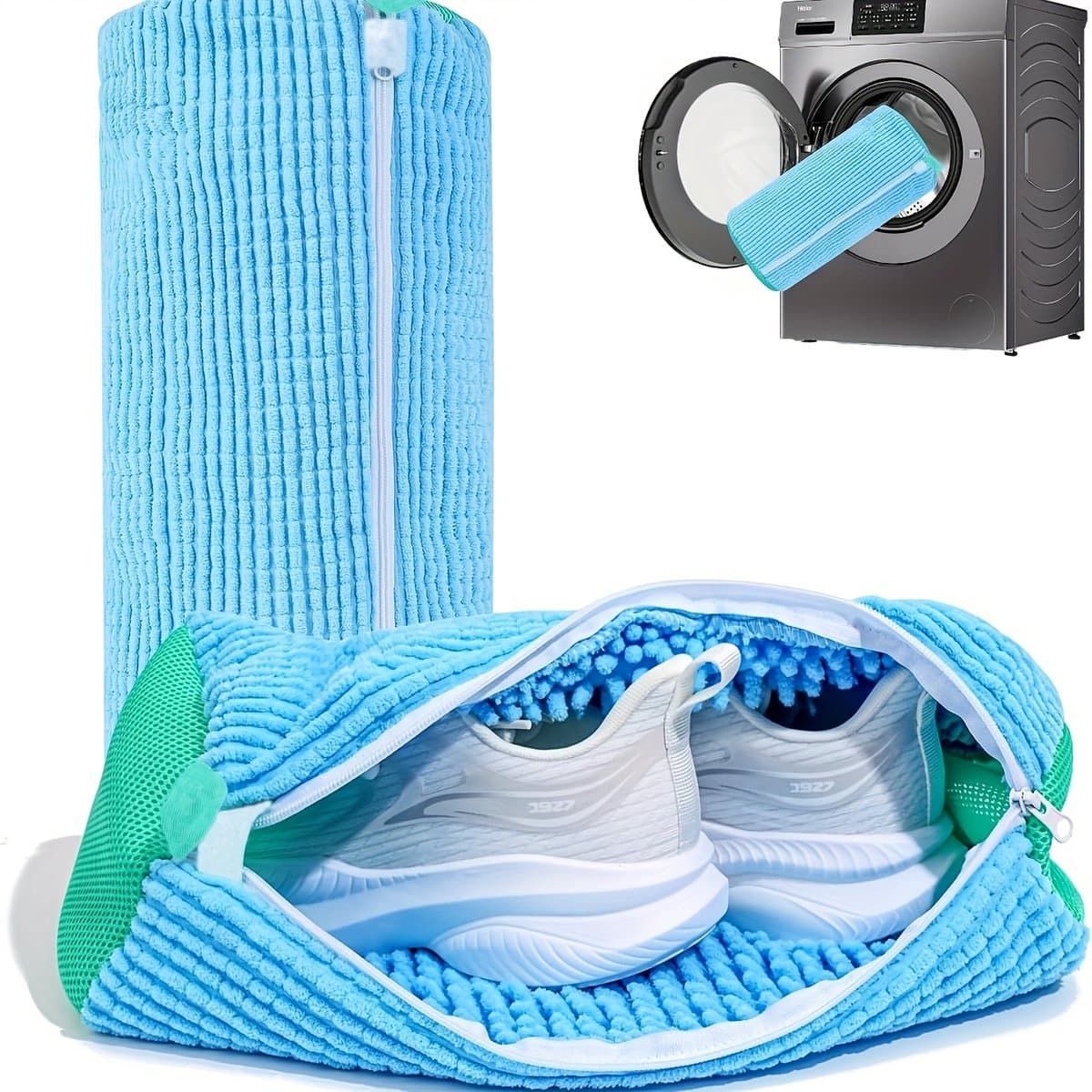 Livé® Schoenen Waszak – Herbruikbaar Met Ritssluiting — afbeelding 1