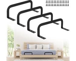 Dailygoods- Matrashouder Antislip - Matrasbeugel - Matrasstabilisatoren - Matrasstoppers - Geschikt voor matrassen 10-30 cm - Robuust met afgeronde hoeken