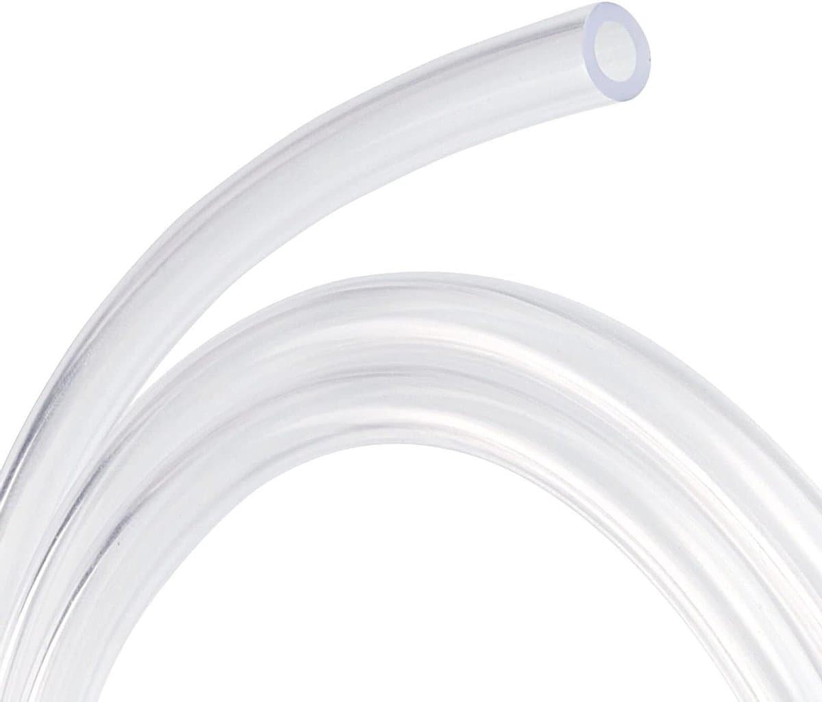 Duidelijke PVC slang van 1.0mm ID en 1.6mm OD, 2 meter lang, flexibel en voedselveilig voor water, olie, lucht en tuinirrigatie — afbeelding 1