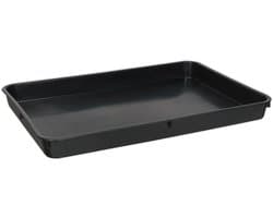 TIM® Lekbak Wasmachine - Lekbak - Anti Trillingsmat Wasmachine - Lekbak Wasmachine 60x60 x - Lekbak Wasmachine Universeel - Zwart - 39cm x 57cm x 5cm