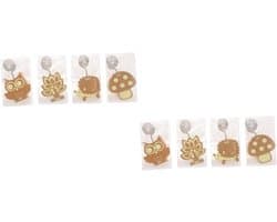 Notitie Clips - Fotohouders - Berichten Weergeven - Dierenvorm Ontwerp - 8 Stuks - Diverse Kleuren