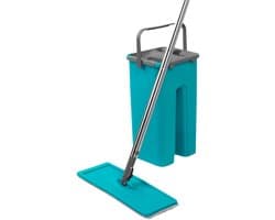 Beldray Platte Mop & Emmer Set - 2,5L | Dubbele Kamer