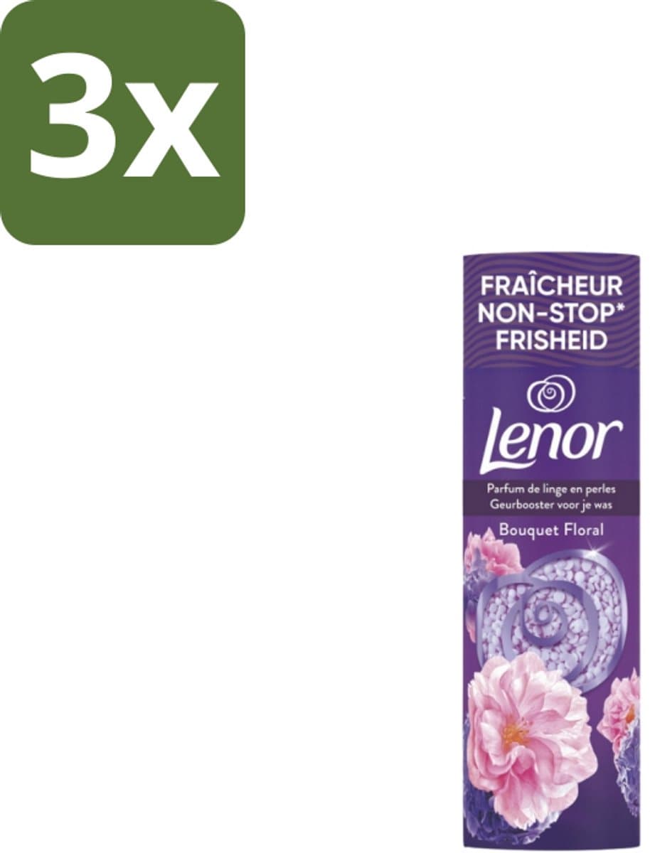 Lenor In-Wash Geurbooster Bloemen Boeket 19 wasbeurten 235 gr - Bulkverpakking - 3 stuks — afbeelding 1