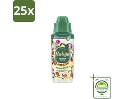 25 x Robijn Wasparfum Paradise Secret 342 ml - Grootverpakking - Wasparfum - Wasparfum Voor Kleding - Geurboost - Botanische Geur - Wasmiddel