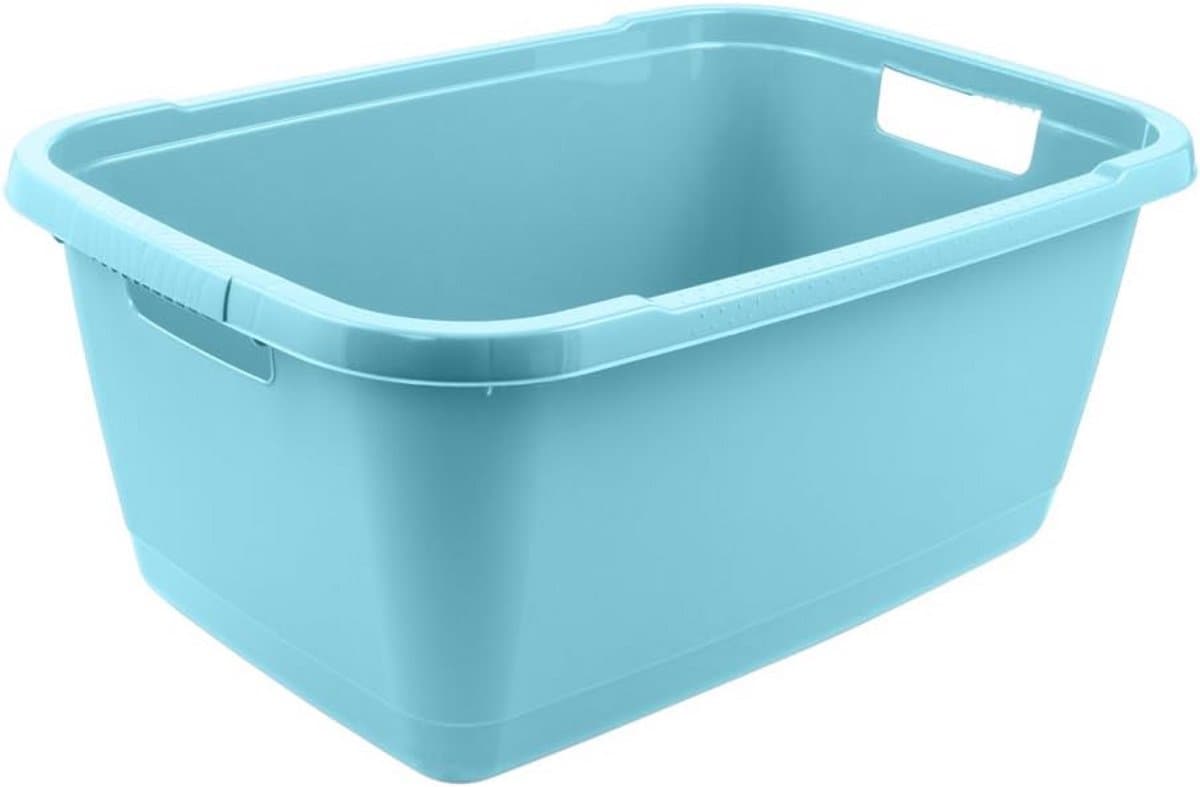 Stevige Kunststof Wasmand 32 Liter voor Wassen en Opbergen — afbeelding 1