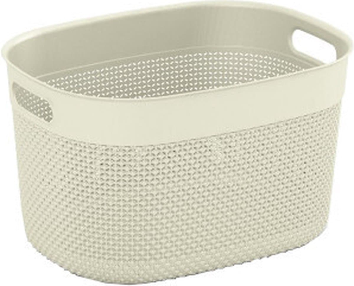 Kis Filo Mand L Ivory 38x29xh22cm — afbeelding 1