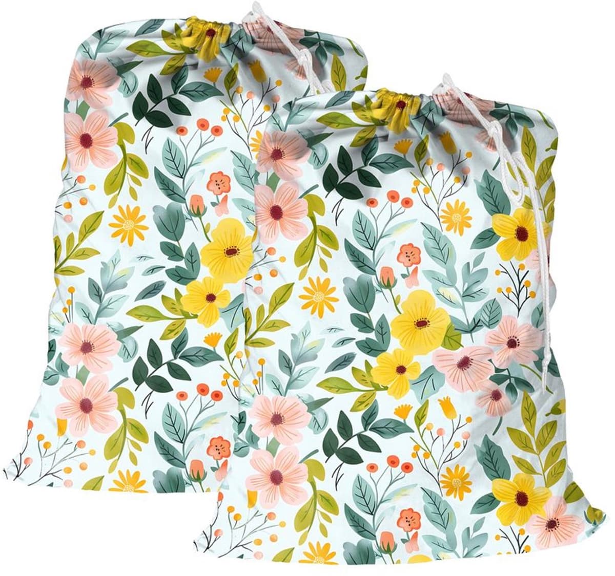 Set van 2 Opvouwbare Waszakken van Oxford Stof voor Spring — afbeelding 1