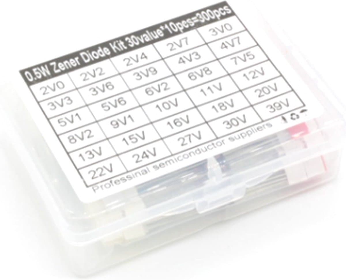 Zener diode set – 300 Stuks — afbeelding 1