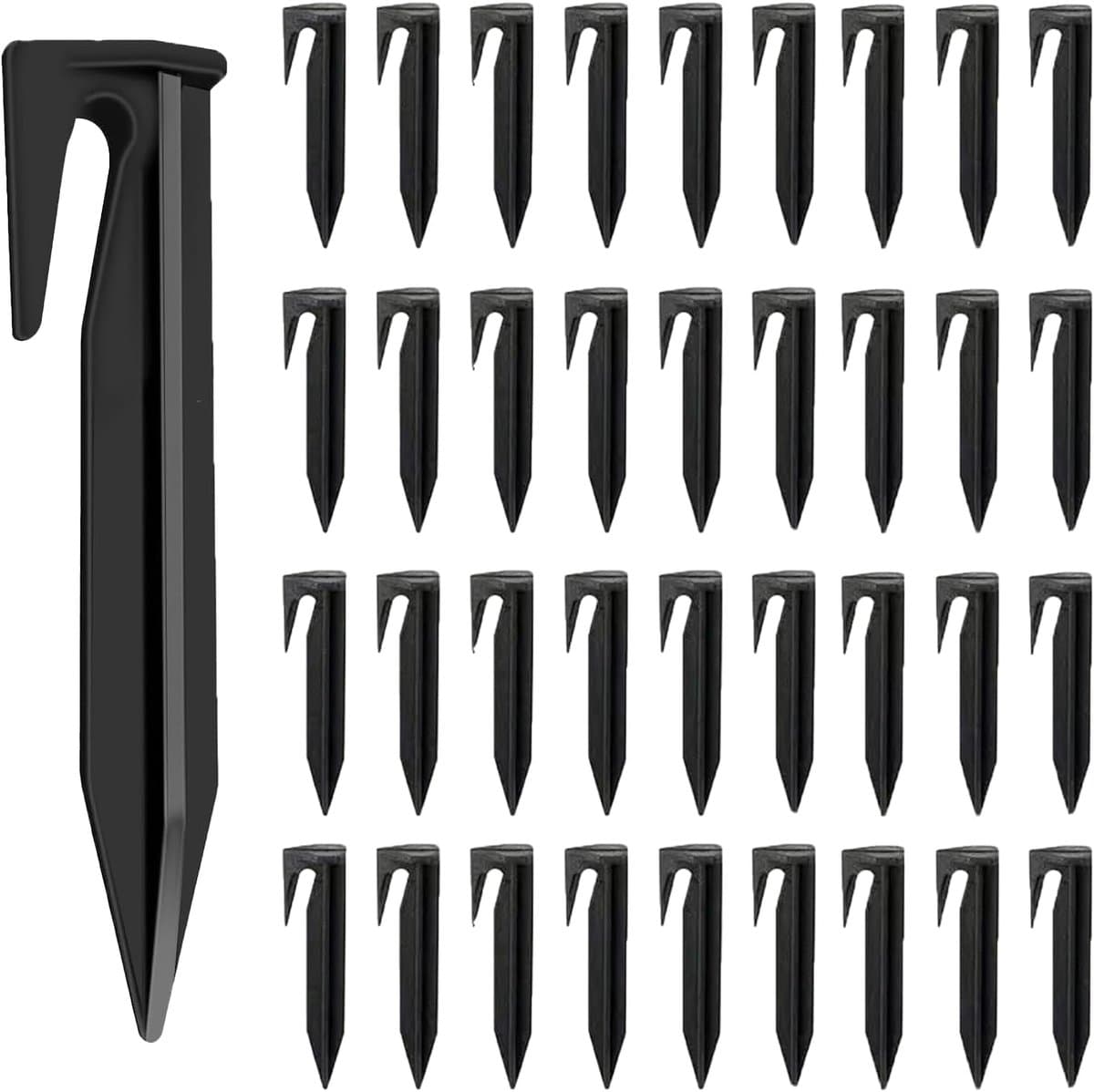 SnelShoppen - Robotic Lawnmower Wire Pin - 200 Pegs voor Robotic Limiting Cable, Grondpinnen voor Bevestigen van Limietkabel, Hoge Kwaliteit, Weerbest — afbeelding 1