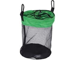 Wasknijper Opbergtas - Hangende Organizer - Wassen en Opbergen - Ademend Mesh Materiaal - 28x21 cm - Grijs