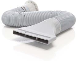 Afvoerslang voor airconditioning met variabele lengte en 116 mm diameter - Flexibele uitlaatslang voor airco, droger en afzuigkap
