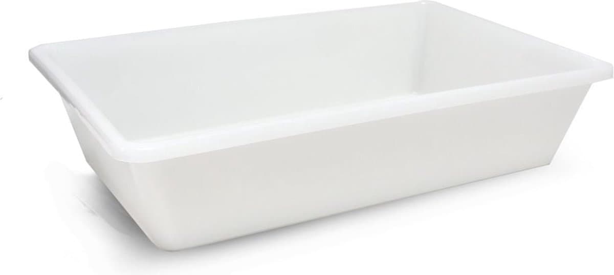 Meuwissen Agro Lekbak - Wasmachine lekbak - 50 x 34 x 12 cm - Wit — afbeelding 1