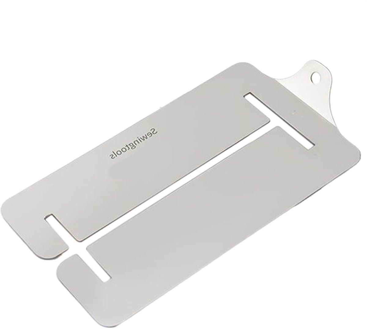 Naaiclips - Roestvrij staal - Precisie naaien - Veilig voor stof - 10 x 6 cm - Zilverkleurig — afbeelding 1