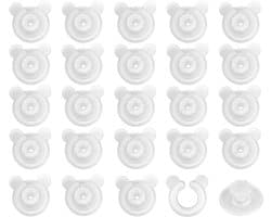 Dailygoods- Dekbedovertrekclips 24 Stuks - Antislip - Naaldloos
