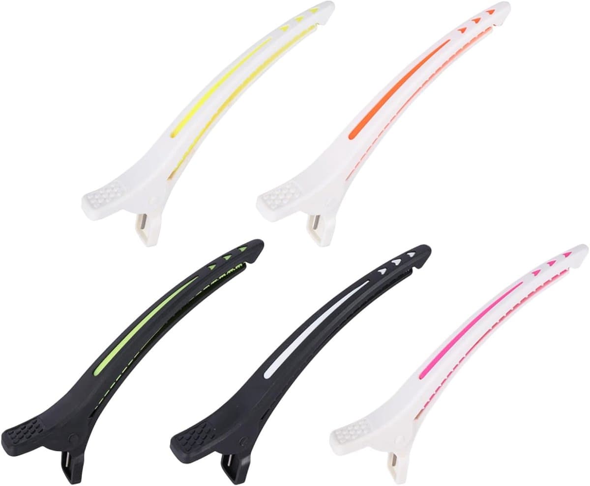 Haarklemmen Set - Haarspelden Clips - Professioneel Knippen - Antislip Sterke Grip - 11.8 x 3.6 cm - Gemengde Kleuren — afbeelding 1