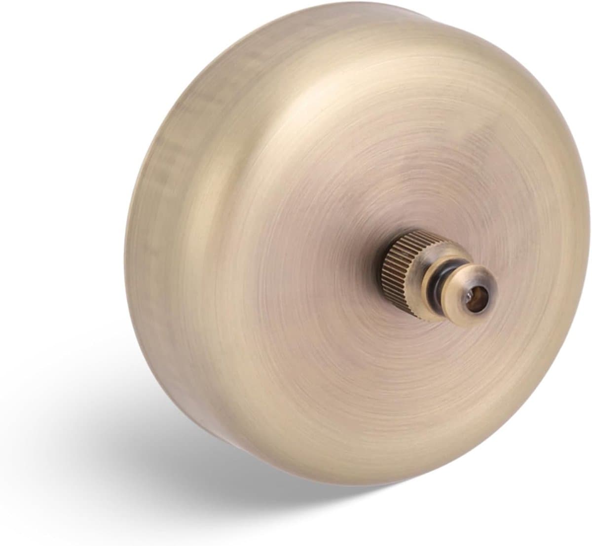 Intrekbare Waslijn - Wand Waslijn - Binnen Droge Kleding - Roestvrij Staal - 9.2cm Diameter - Goud — afbeelding 1