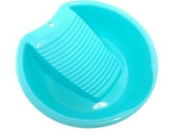 Blauwe Wastafel - Handwasbakje - Delicate Kleding - Ingebouwd Waskwasten - 4 Quart - Blauw