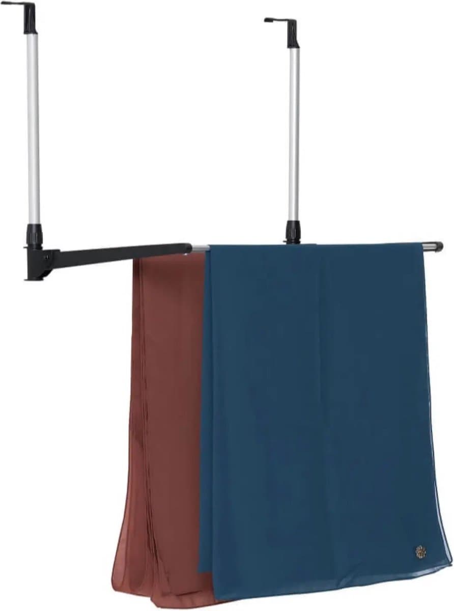 Droogrek Inklapbaar - Hangend - Was Drogen - Ophangbaar - Balkon - 2 meter — afbeelding 1