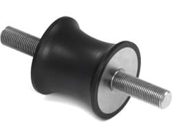 Rubbermagazijn - Tailledemper Type A/F 20/15x19mm - M6 - Set 10 stuks