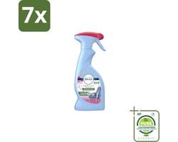 7 x Febreze – Textielspray – Roze Anjers – 375 ml - Grootverpakking - Textielgeur - Textielverzorging - Geurverwijdering - Textielspray - Roze Anjers