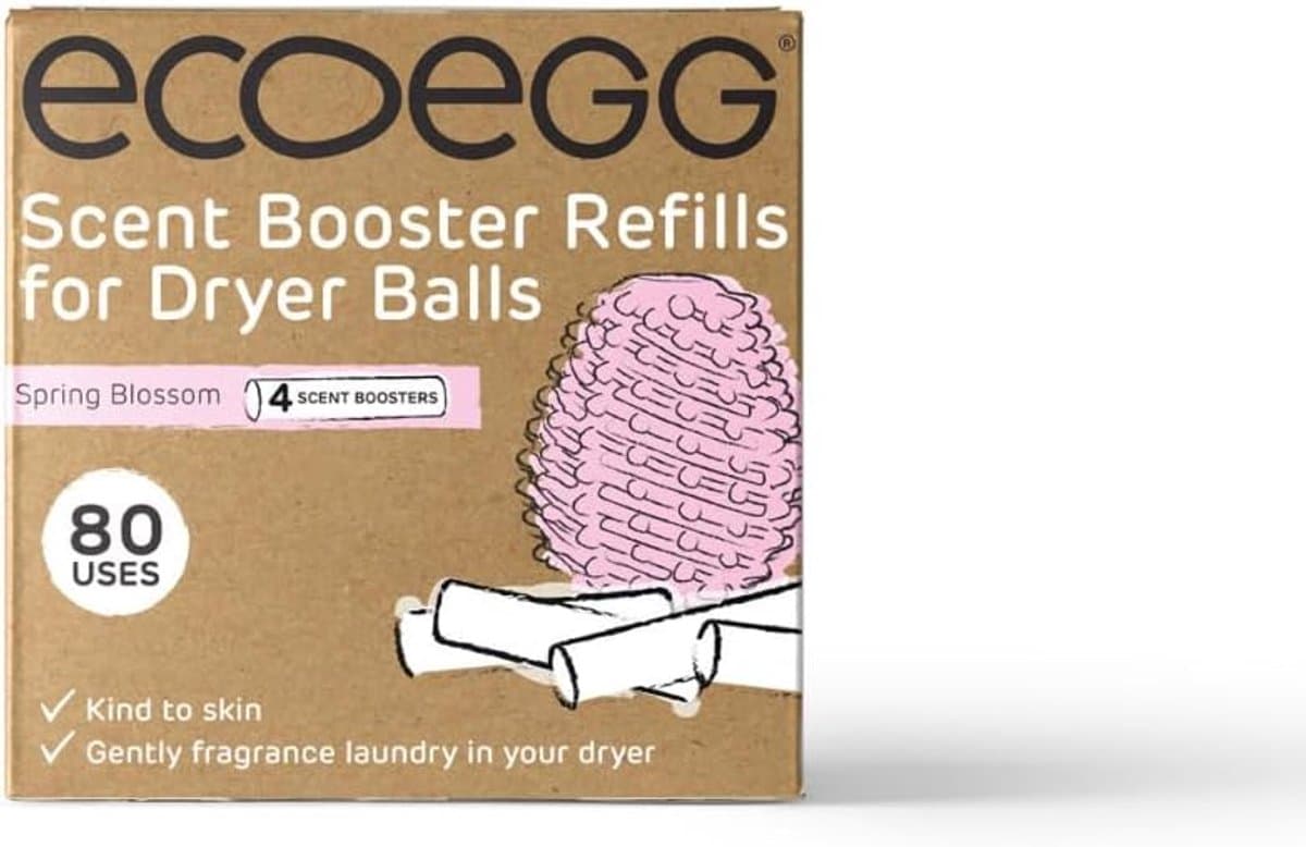 SnelShoppen - Ecoegg Droger Eieren Geur Sticks | Navulling | Vermindert Droogtijd | Vervanging voor Drogerballen | Verfrist en Verzacht Kleding | Hypo — afbeelding 1