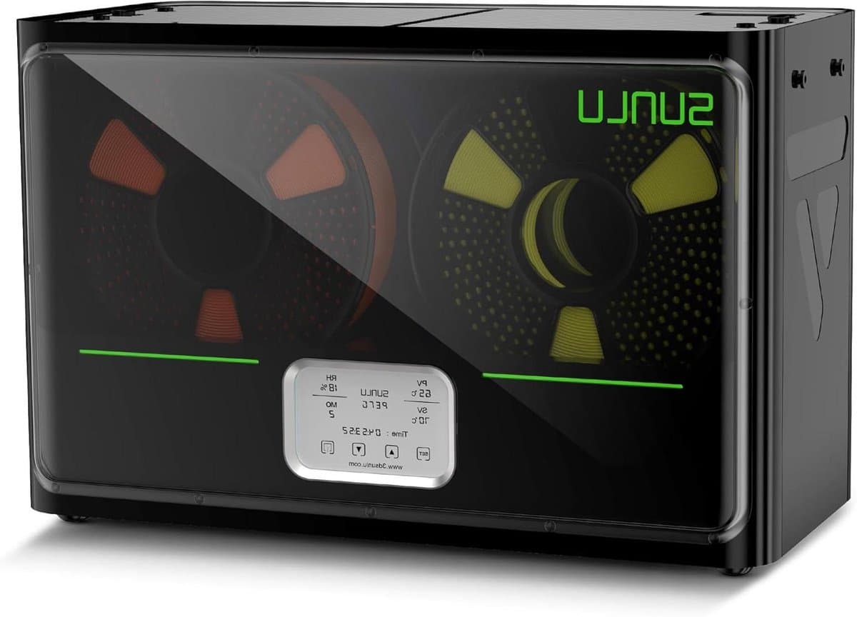 3D Printer Filament Droger - Filament Droogkast - Printkwaliteit Verbeteren - Capaciteit 4 Spoelen — afbeelding 1