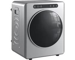 HOMCOM Wasdroger-Roestvrij staal, staal-49L x 43B x 61H cm-Zilver