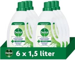 Dettol Toevoeging bij de was "Sensitive" 1,5L - 6 Stuks - Voordeelverpakking