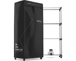 Draagbare elektrische wasdroger met UV-licht, 15 kg capaciteit, multifunctioneel, 3-in-1 droger, geluidsarm
