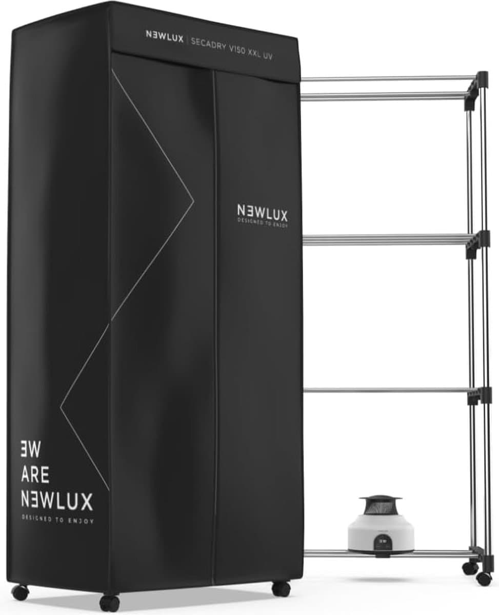Draagbare elektrische wasdroger met UV-licht, 15 kg capaciteit, multifunctioneel, 3-in-1 droger, geluidsarm — afbeelding 1