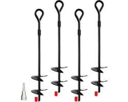 40 cm lang zware belasting grondankers voor paviljoen trampoline campingtent schommel carport met dubbele helix constructie