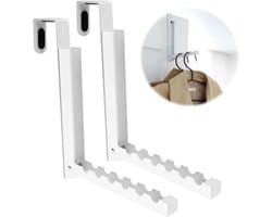 2-delig opvouwbaar droogrek voor kleding met 6 slots, ideaal voor camping, reizen en hotelgebruik, ruimtebesparend en multifunctioneel
