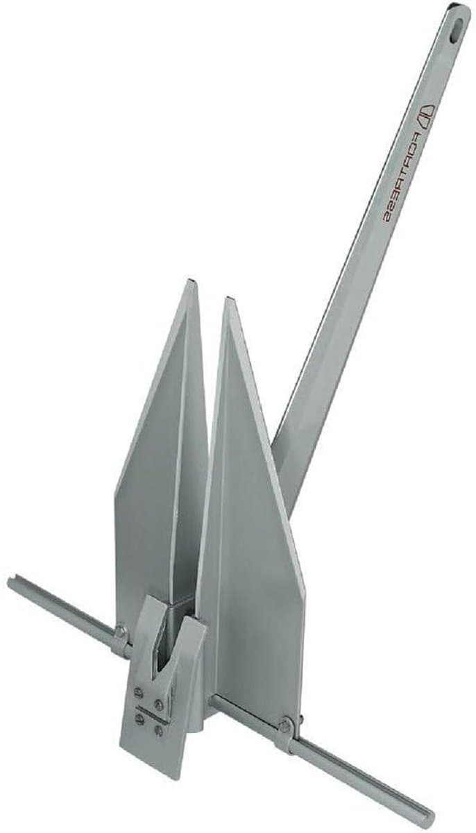 Versterkt Anker - Zeeanker Boot - Watersport Varen - ABS-certificering - 4 Kilogram - Grijs — afbeelding 1