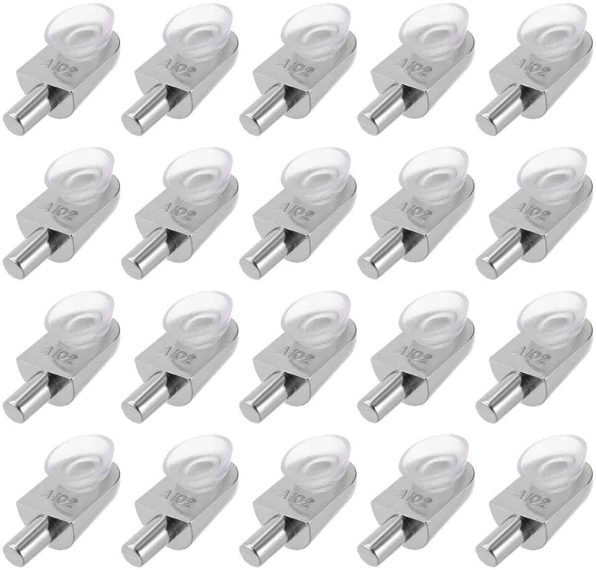 Dailygoods - Plank Ondersteuning Pinnen 20 Stuks voor 9 mm Dikte — afbeelding 1