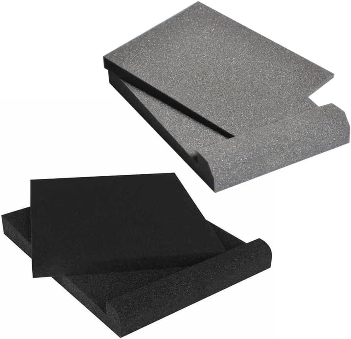 Subwoofer Isolatie Pad - Vibratie Demper - Geluid Verbeteren - Hoge Dichtheid Schuim - 30x17x4 cm - Zwart — afbeelding 1