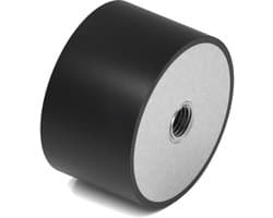 Rubbermagazijn - Trillingsdemper Type C 50x30mm - M10 - Set 10 stuks