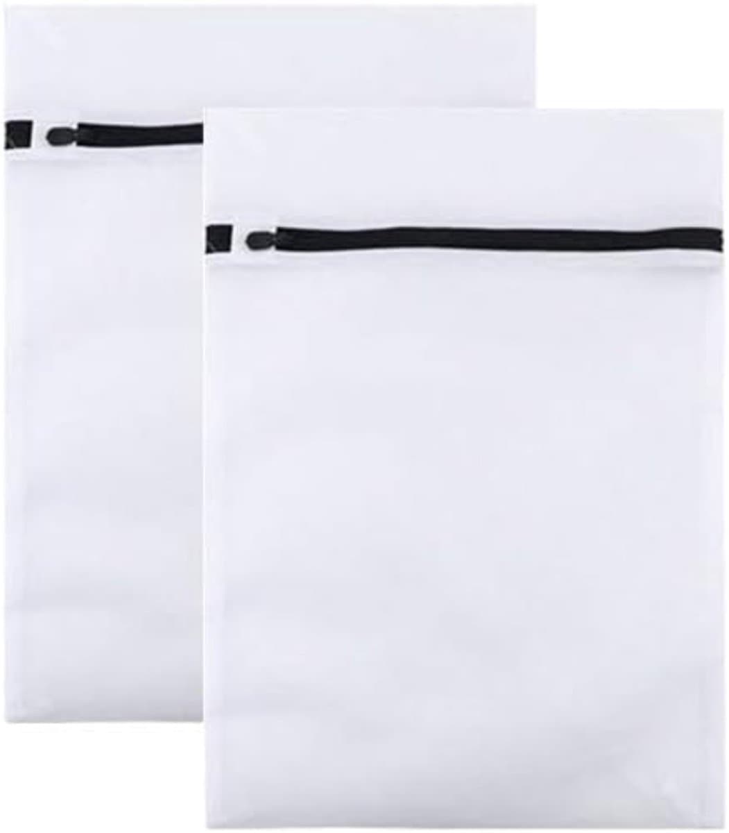 Waszakken - Polyester - Set van 2 - Ademend en scheurbestendig - Voor Delicate Kleding — afbeelding 1