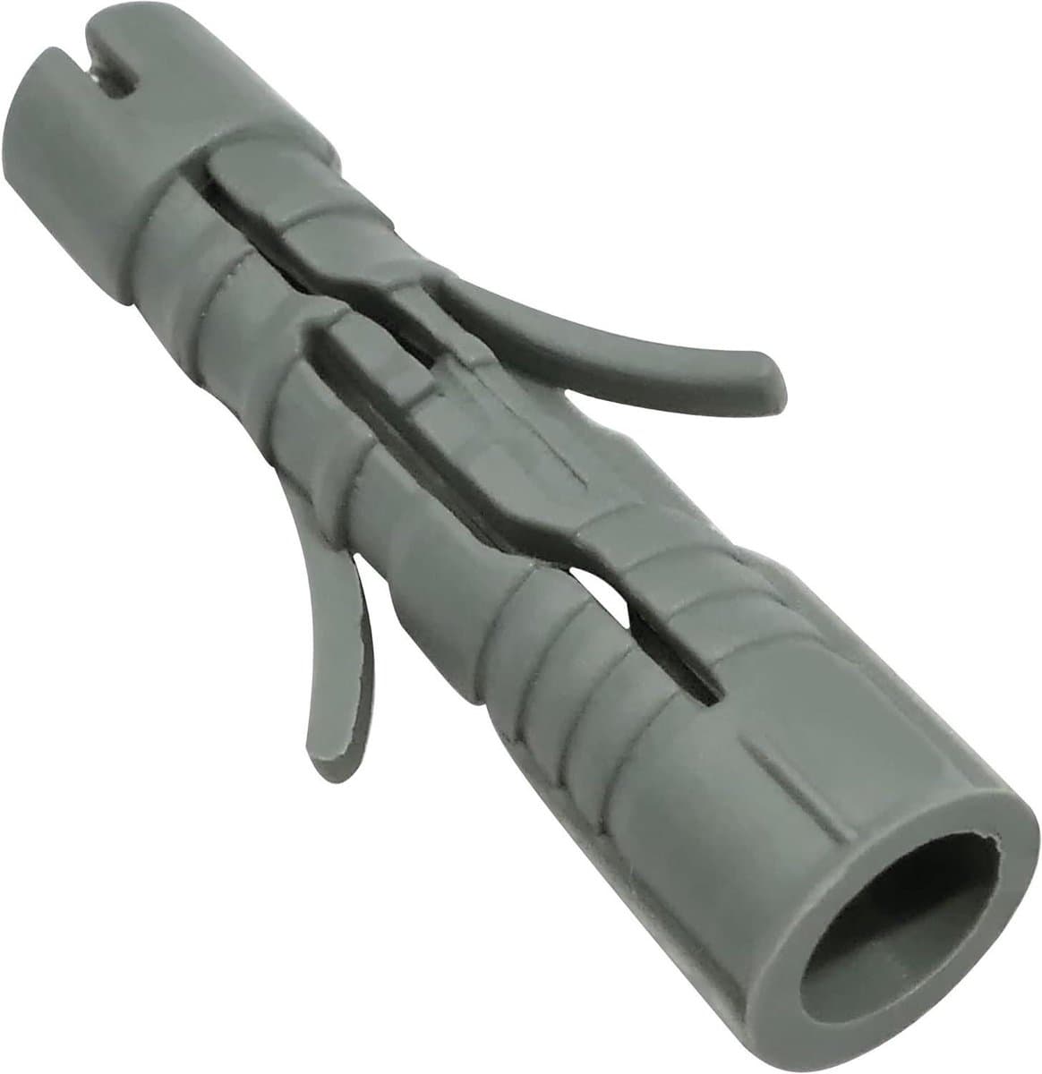 Universele pluggen set - Ankers pluggen - Muurbevestiging klussen - Geribbeld anti-rotatie ontwerp - Ø 5 x 25 mm - Grijs — afbeelding 1