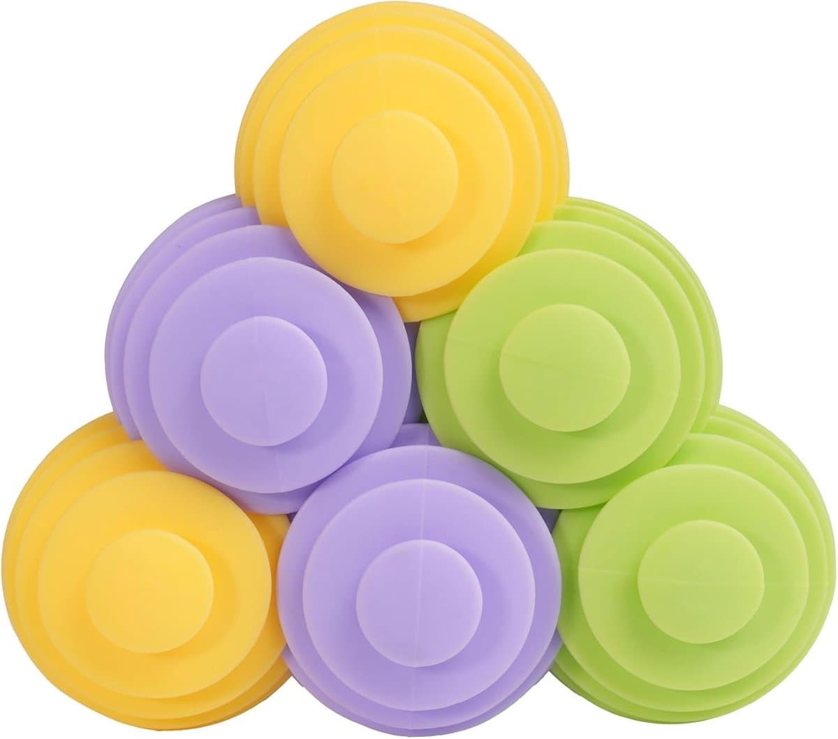 Wasballen voor Wasmachine en Droger - Rubber - Herbruikbaar - Verbeterde Luchtcirculatie - Voor Alle Kleding — afbeelding 1