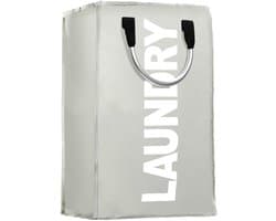 Vouwbare waszak van polyester met aluminium handvatten - Ideaal voor thuis, reizen en camping