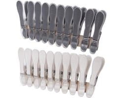Wasknijpers Plastic 20 stuks - Set - Wasgoedknijpers - Knijpers voor Wasrek - Laundry