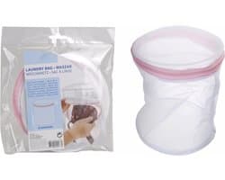Delicaat wasgoed en lingerie/BH waszakje - wit - 16 x 20 cm - beschermen kwetsbaar textiel — afbeelding 1