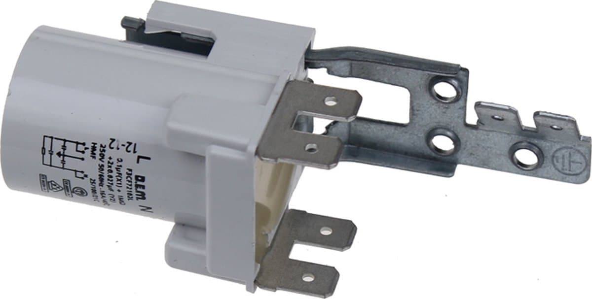 UNIVERSEEL - ONTSTORINGSCONDENSATOR 0.1 µF 16A - — afbeelding 1