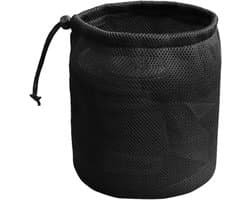 Wasknijper Opbergtas - Netzak Trekkoord - Outdoor Organisatie - Ademende Mesh Stof - 19x25cm - Meerkleurig