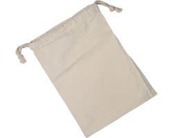 - Reistassen - Katoen - Trekkoord - Mannen Vrouwen - Verpakking - Geschikt voor - Kleur Model - 6 stuks katoenen trekkoord tassen 15x20 cm.