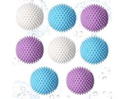 8 stuks drogerballen, wasballen, wasballen voor wasdroger, wasbal voor wasmachine, herbruikbare drogerballen, wasdrogerbal voor thuis, kleding reiniging