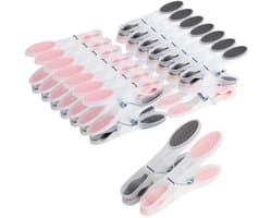 Wasknijpers, 30 stuks wasknijpers, voor buiten, kunststof voor strandhanddoek, winddicht, wasknijpers voor handdoeken, dekens, beddengoed, kleding