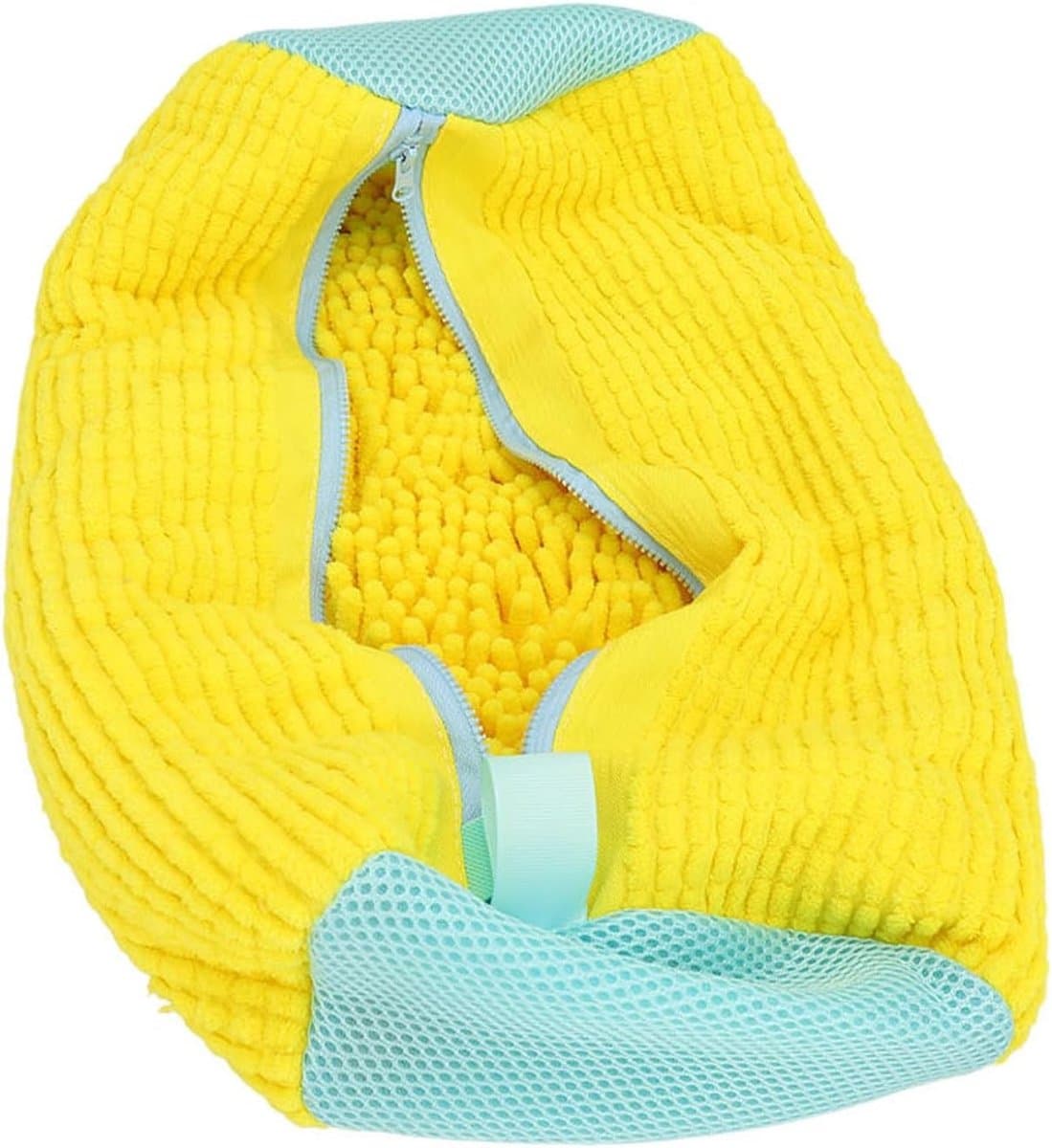Herbruikbare Waszak voor Schoenen, 39 X 19 cm, Katoenen Waszak met Rits voor Sneakers, Sportschoenen en Slippers, Ideaal voor de Wasmachine — afbeelding 1