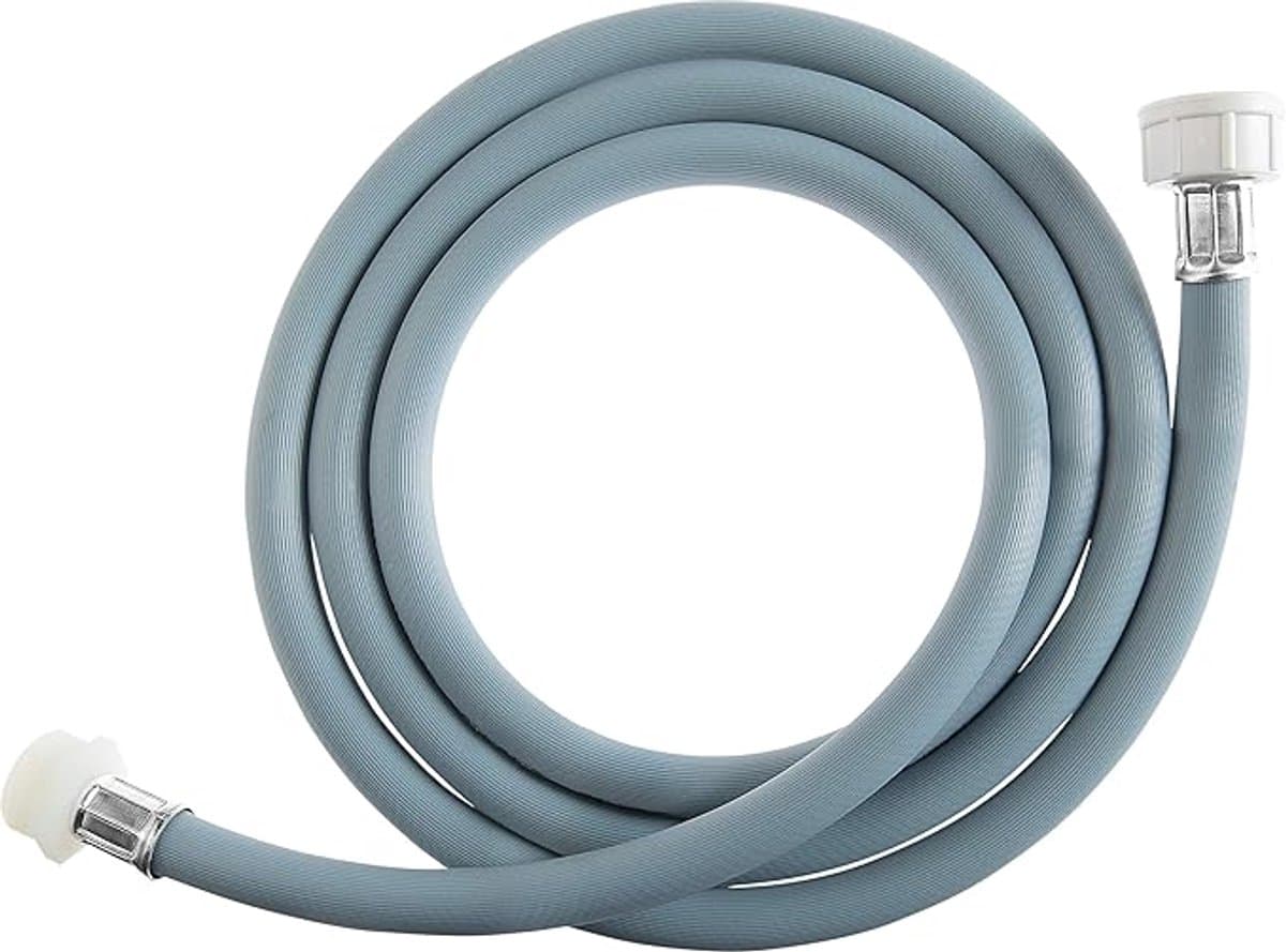 Wasmachine slang aanvoerslang - 2 m - PVC - Met koppelstukje -Wasmachine en vaatwasser slang verlengen - 3/4"Haak — afbeelding 1