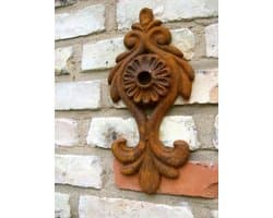 Antique ash - masonry anchor ice anchor decoration for timbered garden wall Lorelei cap anchor